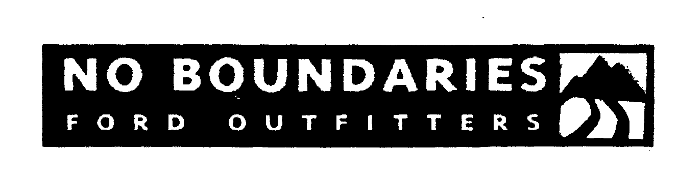 Trademark Logo NO BOUNDARIES FORD OUTFITTERS