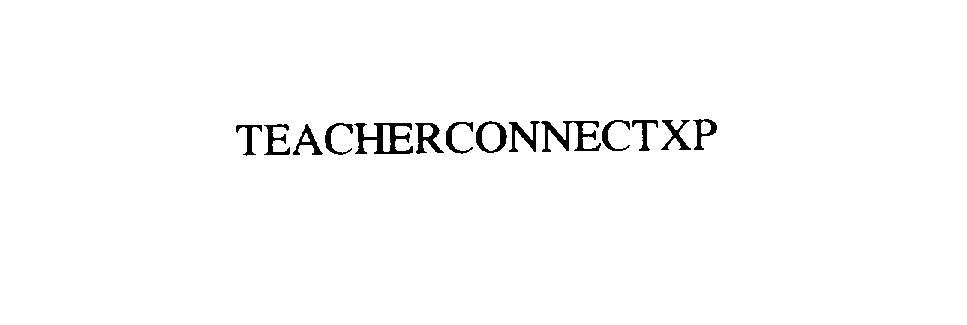 Trademark Logo TEACHERCONNECTXP