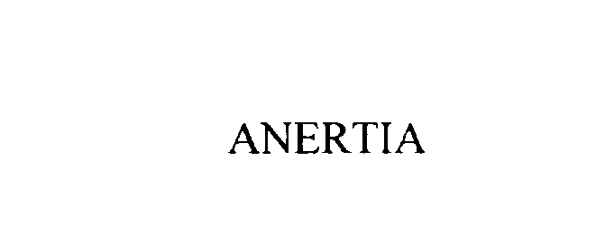 Trademark Logo ANERTIA