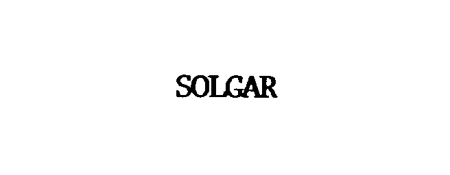 Trademark Logo SOLGAR