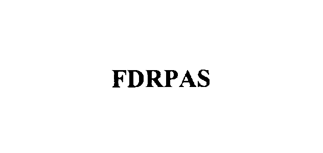  FDRPAS