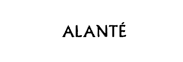 Trademark Logo ALANTE