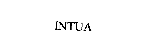 Trademark Logo INTUA