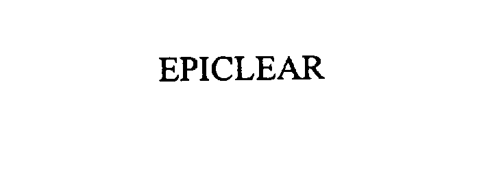  EPICLEAR