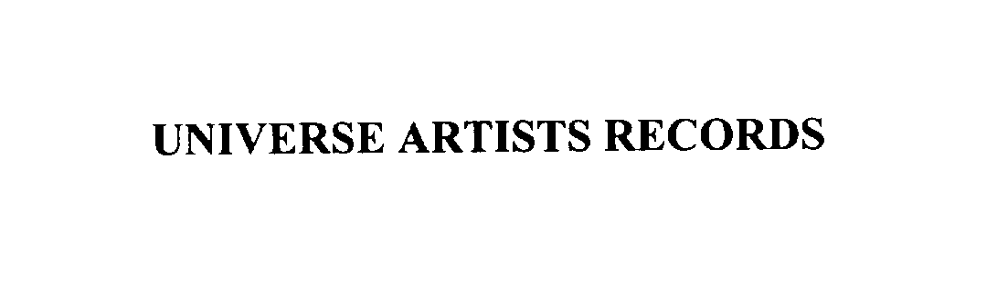  UNIVERSE ARTISTS RECORDS