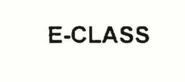 E-CLASS
