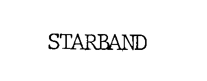 Trademark Logo STARBAND