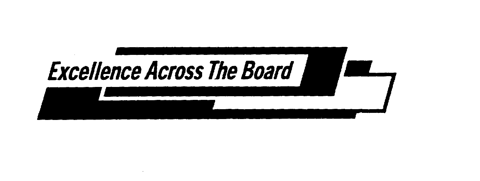 Trademark Logo EXCELLENCE ACROSS THE BOARD
