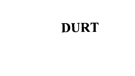 Trademark Logo DURT