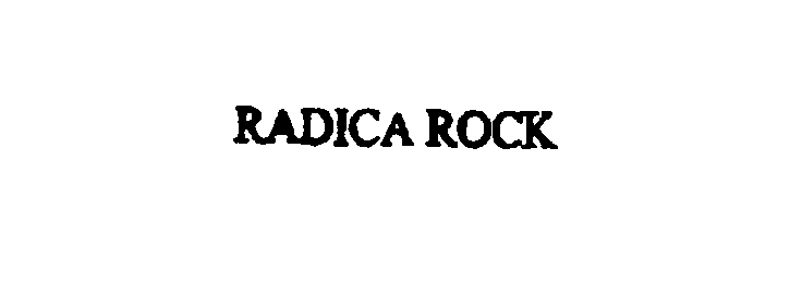  RADICA ROCK
