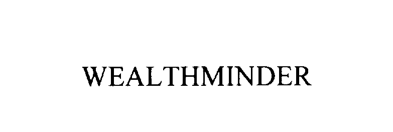 Trademark Logo WEALTHMINDER