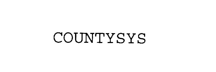  COUNTYSYS