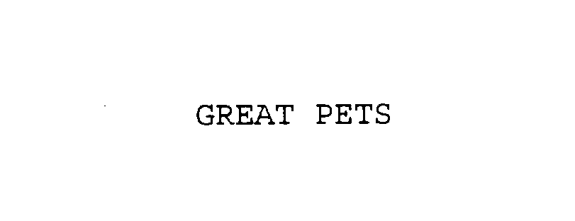  GREAT PETS