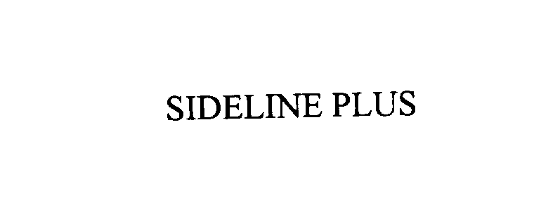 Trademark Logo SIDELINE PLUS