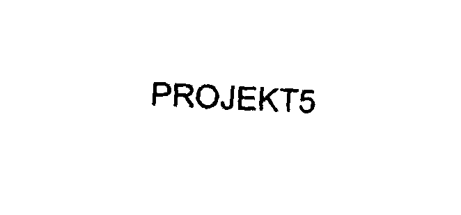 Trademark Logo PROJEKT5