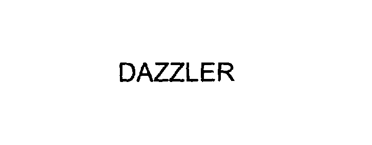 Trademark Logo DAZZLER