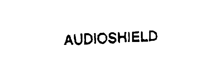 Trademark Logo AUDIOSHIELD