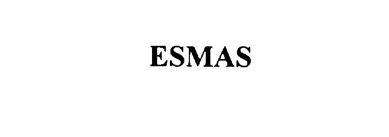 Trademark Logo ESMAS