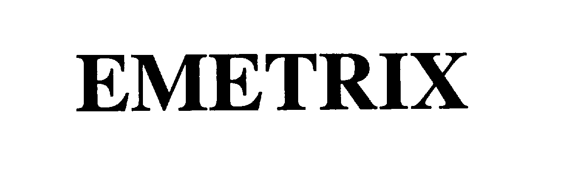 Trademark Logo EMETRIX