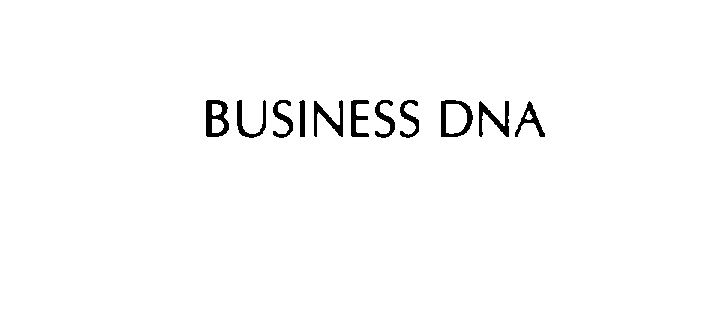 Trademark Logo BUSINESS DNA