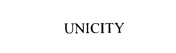 Trademark Logo UNICITY