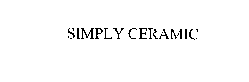  SIMPLY CERAMIC