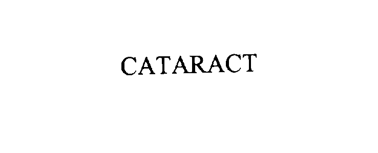  CATARACT