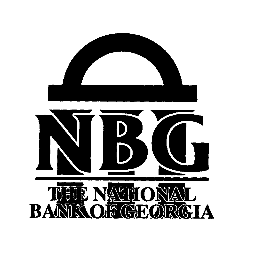 Trademark Logo NBG THE NATIONAL BANK OF GEORGIA