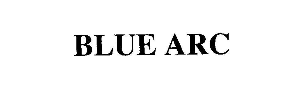 Trademark Logo BLUE ARC