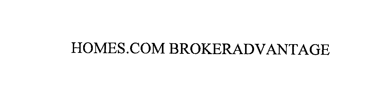  HOMES.COM BROKERADVANTAGE