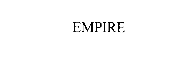 Trademark Logo EMPIRE