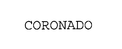 Trademark Logo CORONADO