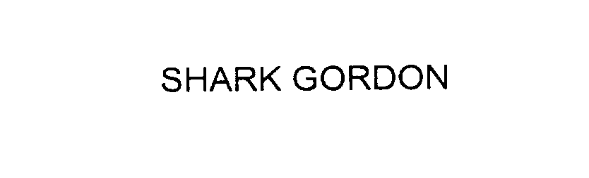  SHARK GORDON