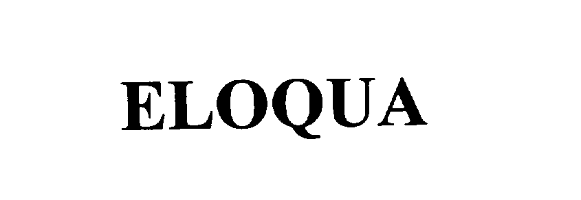 Trademark Logo ELOQUA