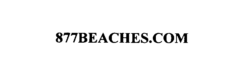 Trademark Logo 877BEACHES.COM