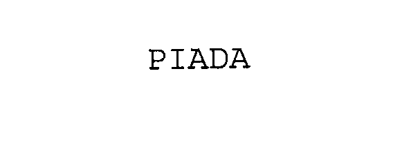  PIADA