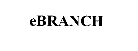 Trademark Logo EBRANCH