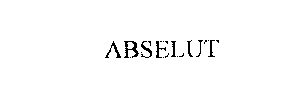 Trademark Logo ABSELUT