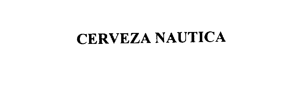 Trademark Logo CERVEZA NAUTICA