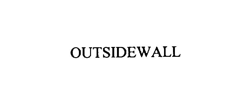 Trademark Logo OUTSIDEWALL