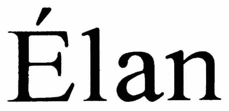 Trademark Logo ELAN