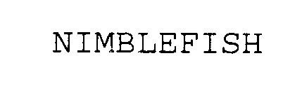 Trademark Logo NIMBLEFISH