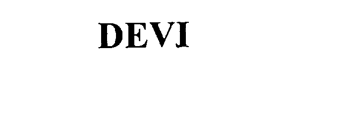 Trademark Logo DEVI