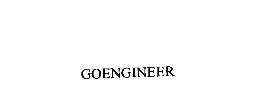 Trademark Logo GOENGINEER