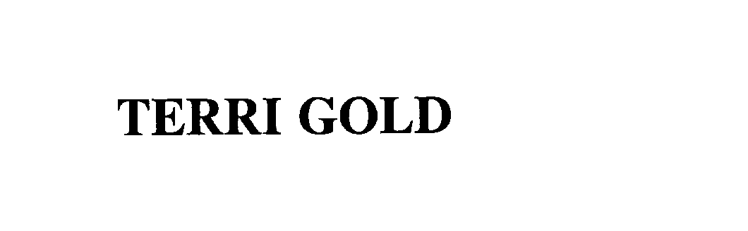 Trademark Logo TERRI GOLD