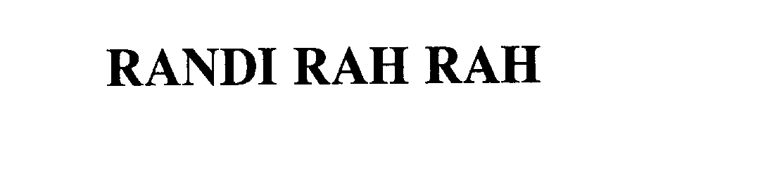  RANDI RAH RAH