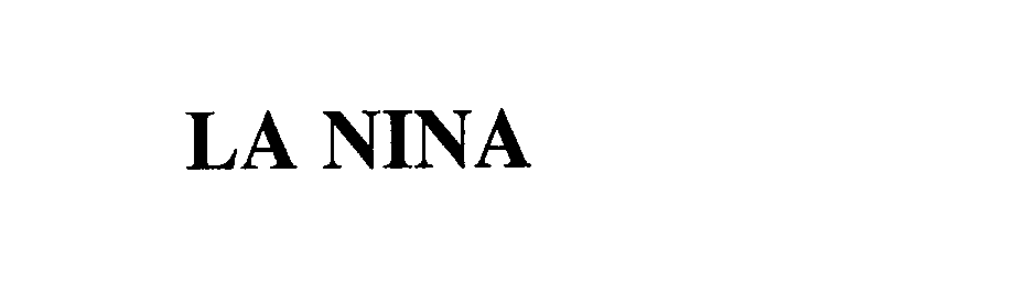 Trademark Logo LA NINA