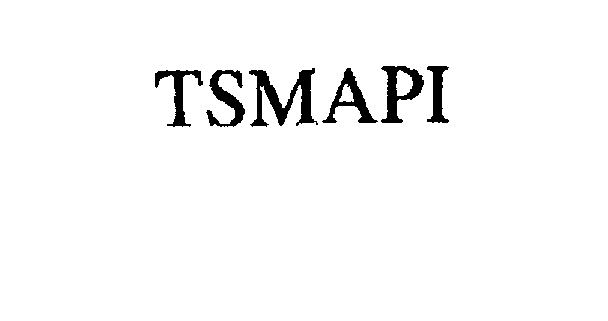  TSMAPI
