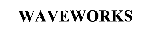 Trademark Logo WAVEWORKS