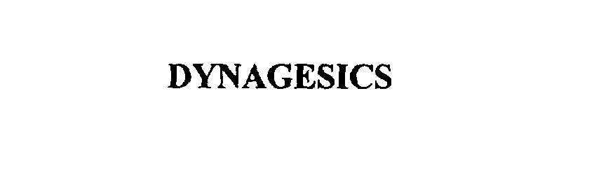 Trademark Logo DYNAGESIC